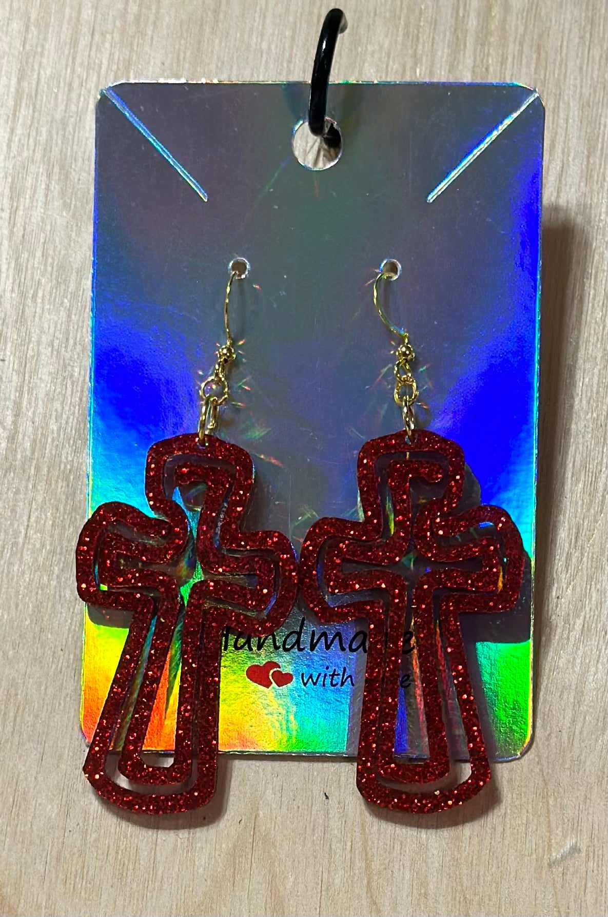 Acrylic Spinner Earrings
