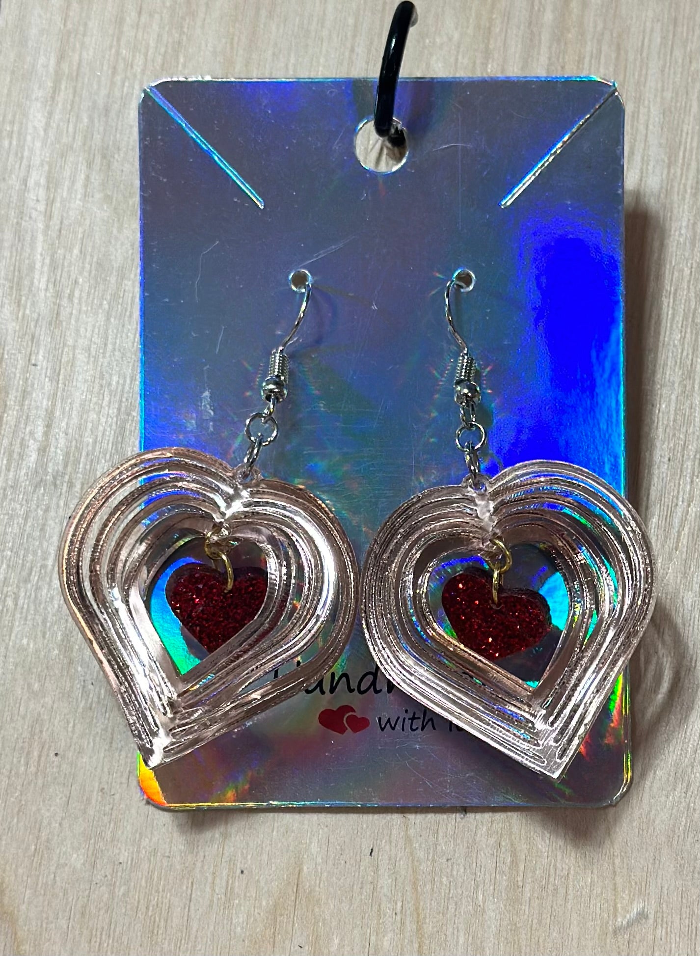 Acrylic Spinner Earrings