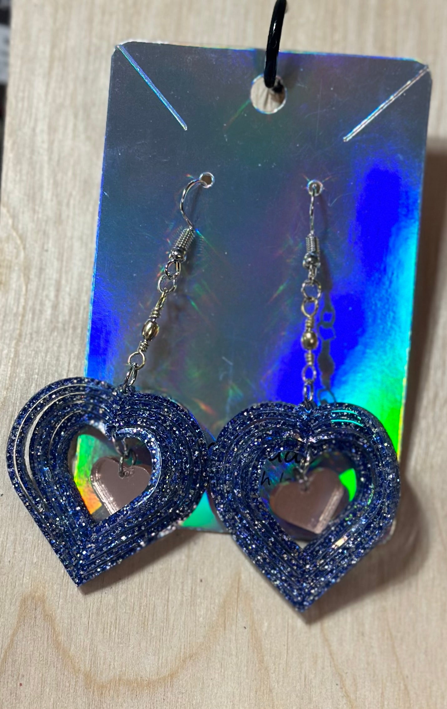 Acrylic Spinner Earrings