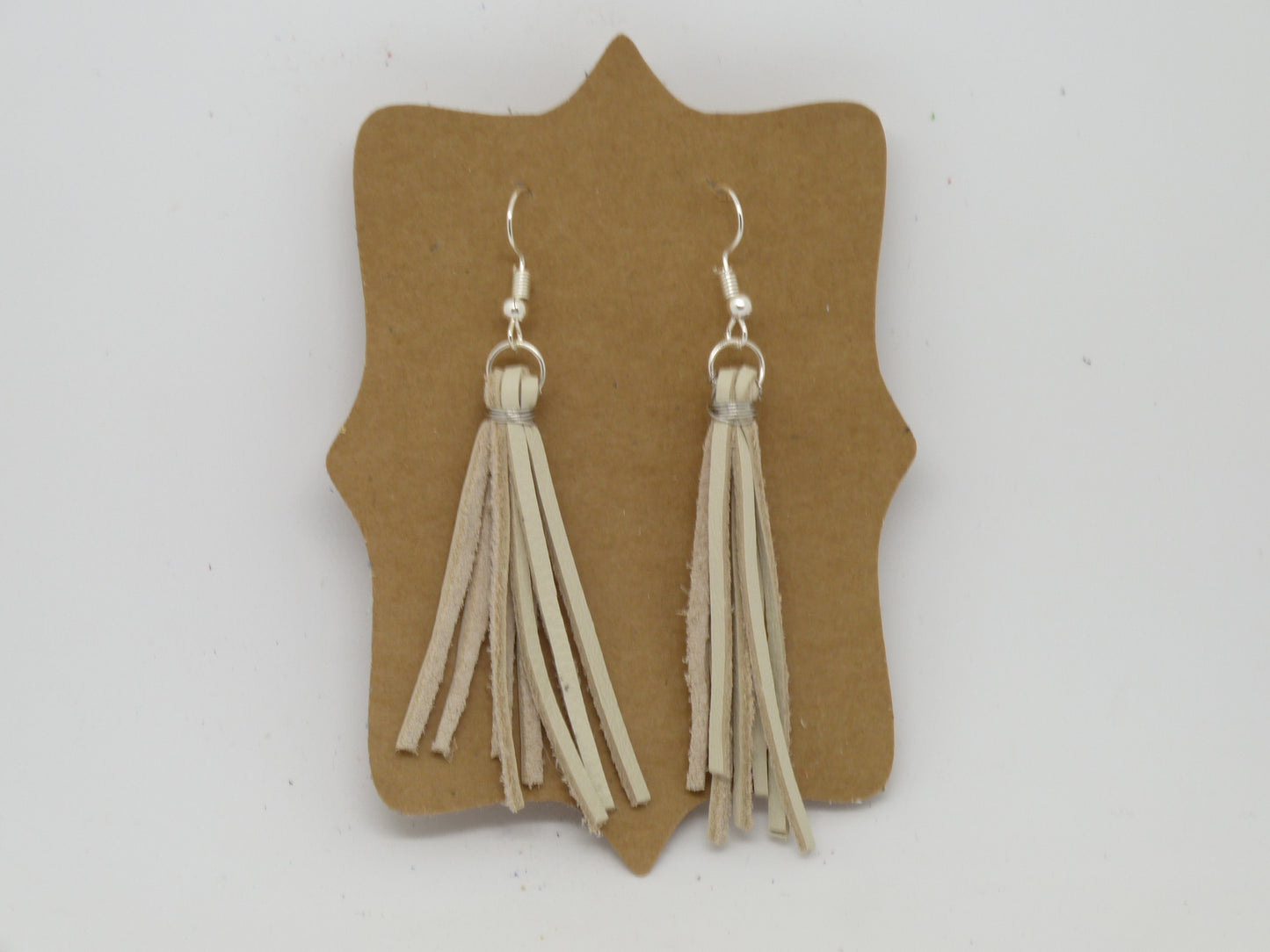 Tassel Leather Earrings
